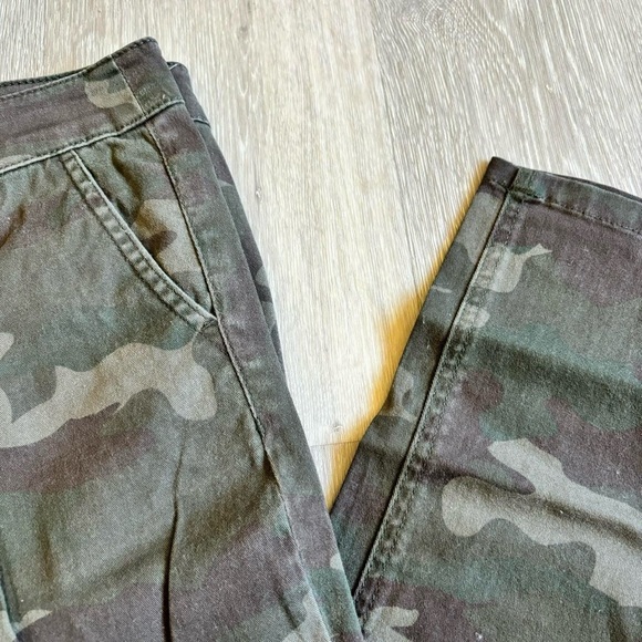 Sanctuary Mid Rise Camo Print Jeans - Picture 3 of 5